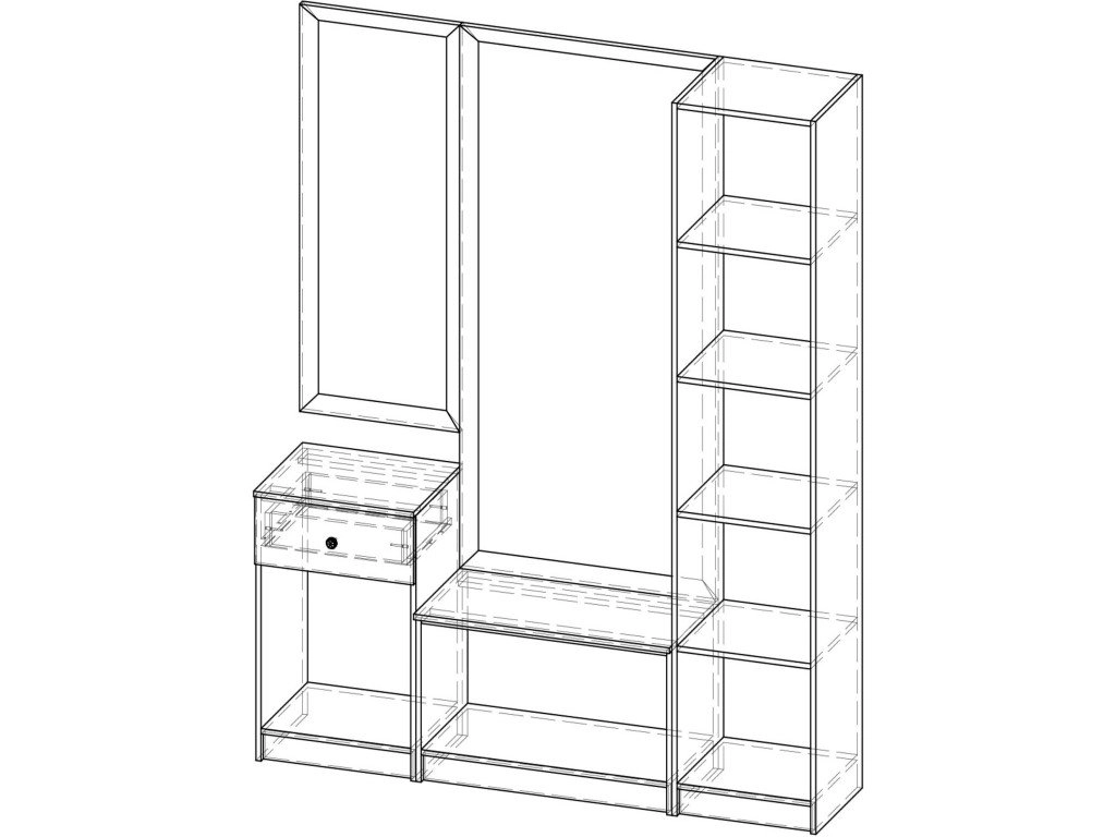 Прихожая Грация-1 - фото 2