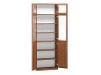Шкаф для книг Билли с антресолью-21 Орех Экко
