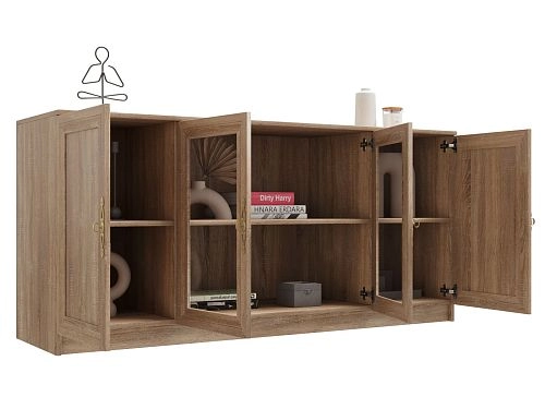 Комод Карлос-077 Дуб Сонома - фото 4