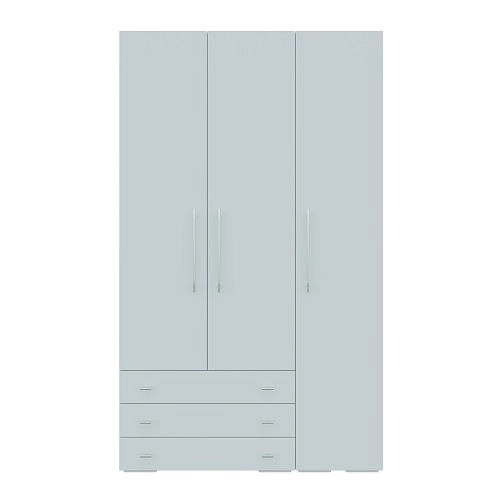 Шкаф распашной Калифорния-Стиль-6 Сумеречный Голубой - фото 3