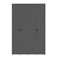 Шкаф распашной Квели 4.1 Графит