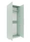 Шкаф распашной Калифорния-2 Пастельный Зеленый