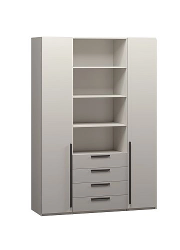 Шкаф распашной Хейсон-6 Кашемир Черный - фото 3