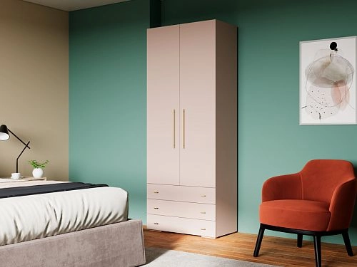 Шкаф распашной Калифорния-Стиль-4 Кашемир - фото 1