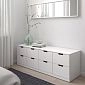 Комод Генри-26 МДФ Белый