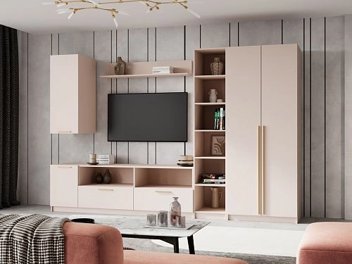 Стенка Лорена Пакс ТВ-стенка 6 Кашемир - фото 1