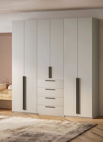 Шкаф распашной Хейсон-8 Кашемир Черный - фото 2