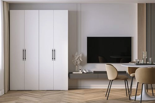 Шкаф распашной Мори-Хелена-7 Белый - фото 1