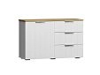 Комод Салерно 3 Белый