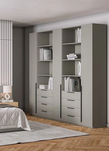 Шкаф распашной Хейсон-1 Кашемир Черный - фото 2