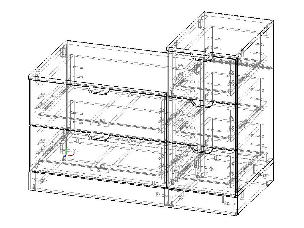 Комод Генри-9 МДФ Белый - фото 3