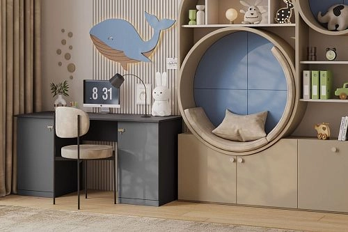 Письменный стол Стрекоза-4 Графит - фото 1