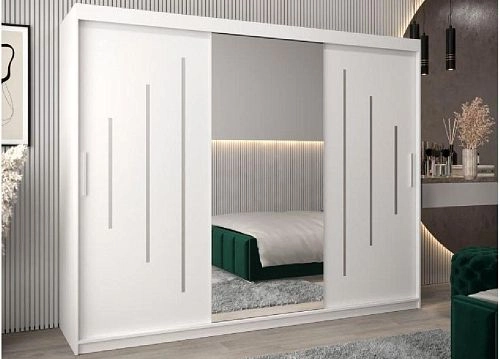 Шкаф-купе Валмиера-5 NEW Белый - фото 1