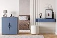Комод Белиз-2 Альби полуночно-синий