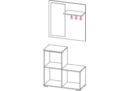 Прихожая Дженни-2 - фото 3