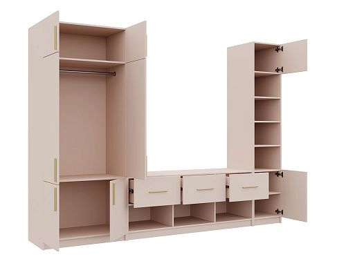 Стенка Лорена Пакс ТВ-стенка 7 Кашемир - фото 2