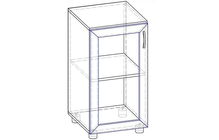 Стеллаж Лидер СТ.046.400-03
