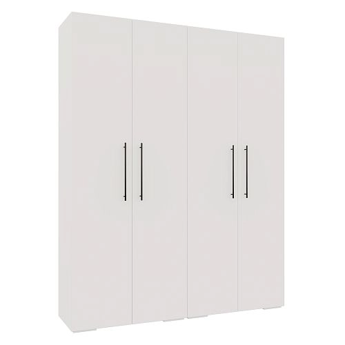 Шкаф распашной Калифорния-Стиль-7 Белый - фото 4