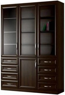 Шкаф книжный Библиограф 3.9 (Ф-11663)