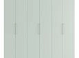 Шкаф распашной Калифорния-6 Пастельный Зеленый