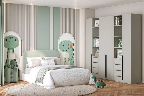 Шкаф распашной Хейсон-16 Кашемир Черный - фото 1