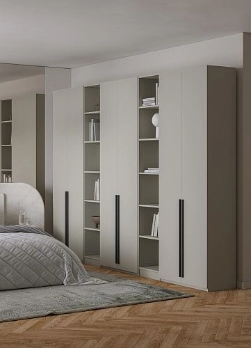 Шкаф распашной Хейсон-18 Кашемир Черный - фото 2