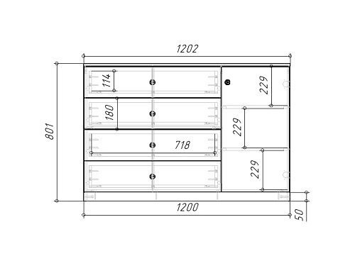Стенка детская Стрекоза-4 Космея - фото 7