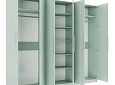 Шкаф распашной Калифорния-6 Пастельный Зеленый