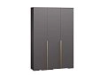 Шкаф распашной Эдинбург-3 Графит