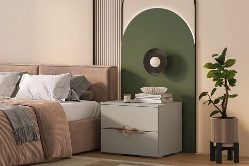 Тумба прикроватная Белиз 1 Кашемир - фото 1