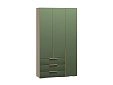 Шкаф распашной Кайси МДФ-6 Шарли Green