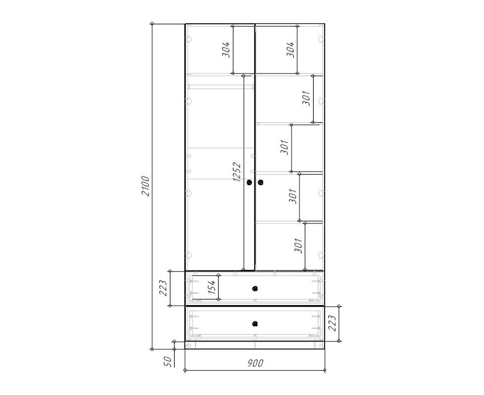 Стенка детская Банни-8 Розовый Лайт - фото 5