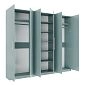 Шкаф распашной Калифорния-6 Зеленый Айсберг