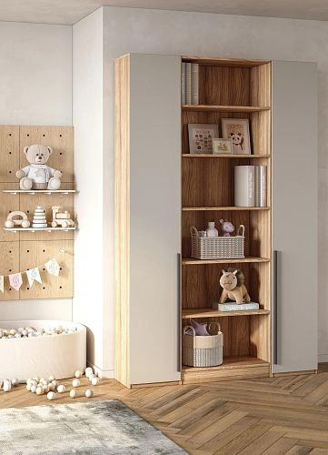 Шкаф распашной Хейсон-7 Кашемир Блэквуд Ячменный - фото 2