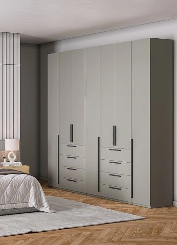 Шкаф распашной Хейсон-2 Кашемир Черный - фото 2