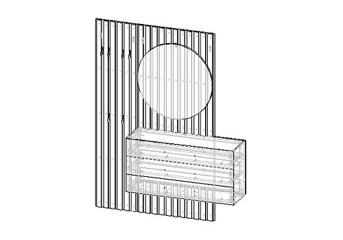 Прихожая Неаполь-1 Графит - фото 5