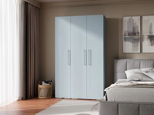 Шкаф распашной Калифорния-Стиль-5 Сумеречный Голубой - фото 1