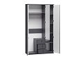 Шкаф распашной София РАХ-15 МДФ Графит