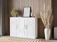 Комод Эверест-3 МДФ Белый