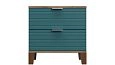 Тумба прикроватная Марвин Йорк фрезеровка 8 Аквамарин
