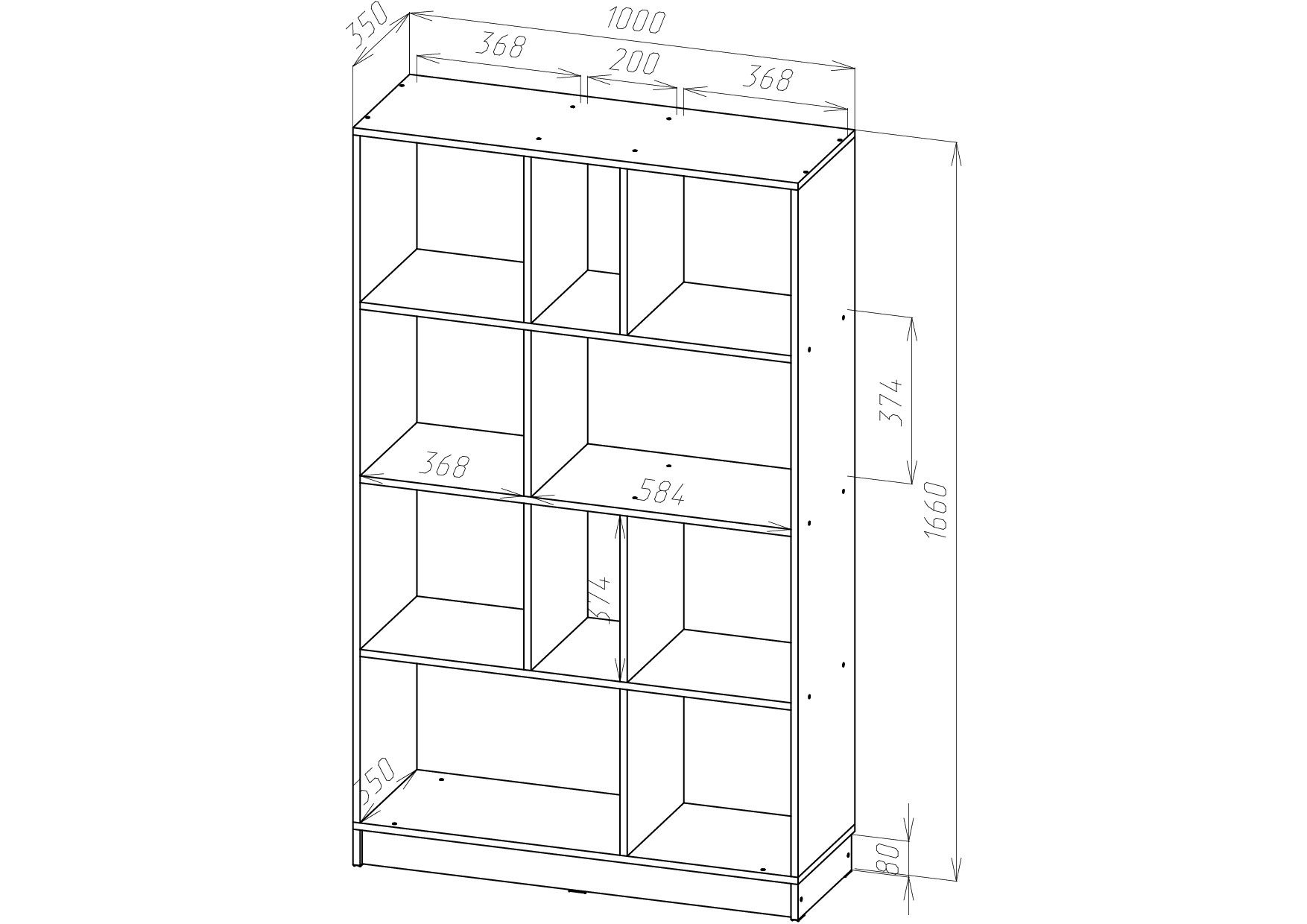 <p>Стеллаж</p> Сокол-8