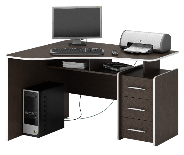 Компьютерный стол Триан-5 Контраст