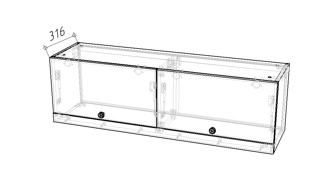 <p>Стенка</p> детская Стрекоза-1 Космея