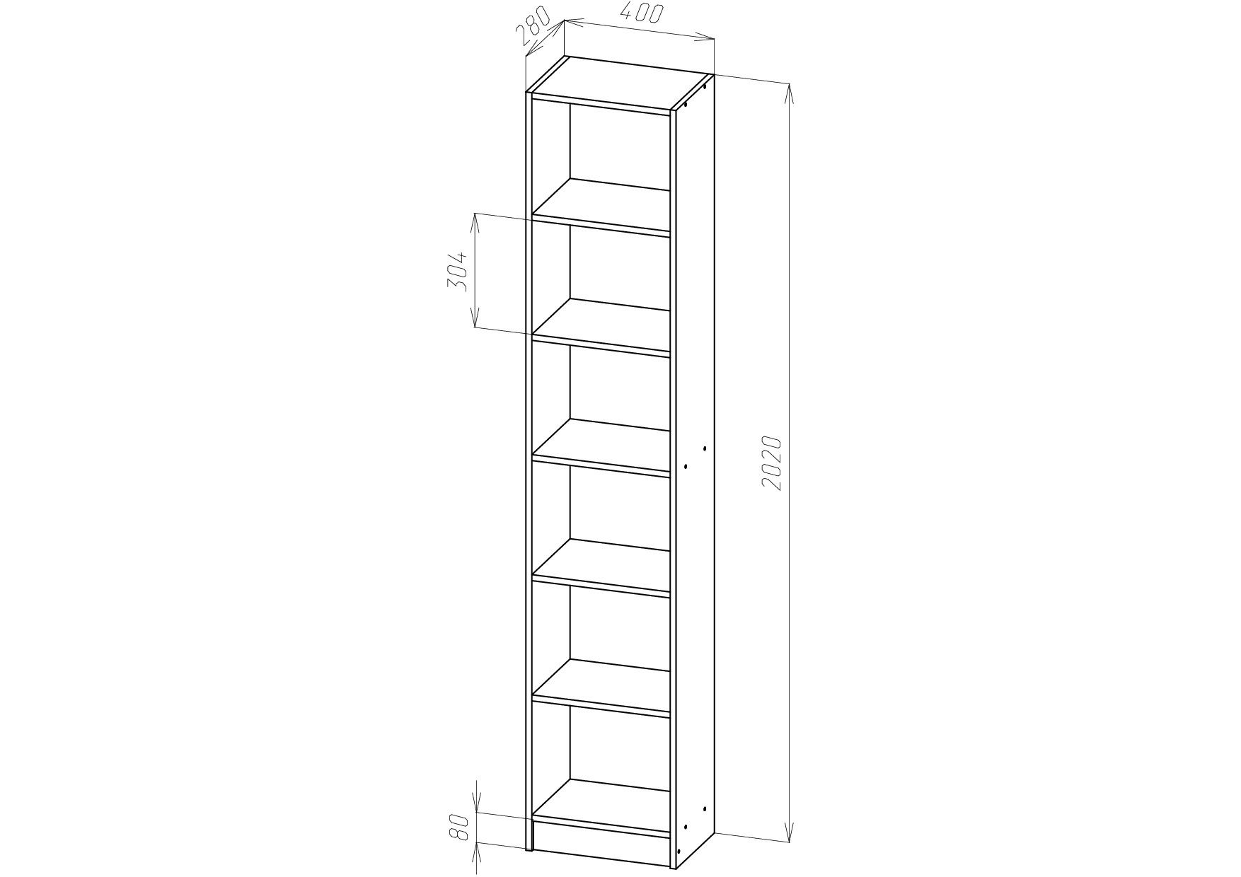 <p>Стеллаж</p> Билли-10