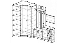 Прихожая Горизонт-18